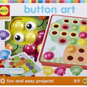 Alex Toys Button Art Activity Set - 2 to 3 yr olds